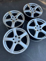 4 Like New 17” MODA Alloy Wheels with TPMS Lug Pattern 5x112mm