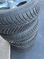 4 Excellent 195X55X16 87H GoodYear UltraGrip Snow Winter Tires on Sport Edition