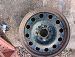 FORD-LINCOLN 18x7.5 6 BOLT OEM STEEL WHEEL