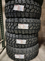 4 NEW 315/75/16 10 ply Load E Mudclaw Comp MTX tires