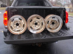 15x7 CHEVY RALLY WHEELS Monte Carlo Chevelle Camaro Nova El Camino
