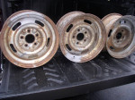 15x7 CHEVY RALLY WHEELS Monte Carlo Chevelle Camaro Nova El Camino
