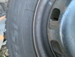 195 65 15 Toyo snow tires on Volvo steel rims