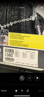 Thule tire chains quick connect