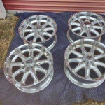 Set of 4 heavy duty Ram rims 20x9 D series