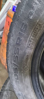 205-55-16 set of 4 matching Nokian tires 6/32"