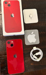 Unlocked Red 128 GB iPhone 13