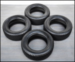 (4) 16” General Altimax Arctic-12 snow tires - 235/60R16