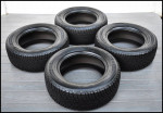 (4) 16” General Altimax Arctic-12 snow tires - 235/60R16