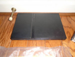 PlayStation 2 slim console, 11 games, controller, cables, memory