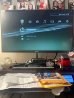 PS3 Console ( 1 TB ) hard driver one controller and 2 games
