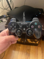 PS3 Console ( 1 TB ) hard driver one controller and 2 games