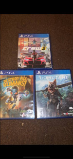 3 ps4 games