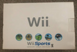 Nintendo White Wii in box with 9 classic Games