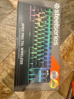 Steelseries wireless keyboard, headphones, & mouse - all brand new!!