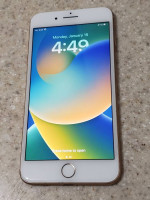 White Apple Iphone 8 Plus 64gb AT&T