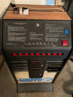 Coin operated arcade dart machine