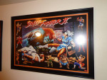 1990's Original Street Fighter II poster 24" x 36"