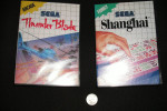 2 Vintage Sega Video Game Cartridges In Original Cases