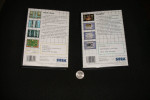 2 Vintage Sega Video Game Cartridges In Original Cases