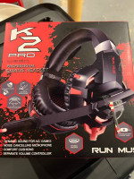 Run mus k2 wired headset