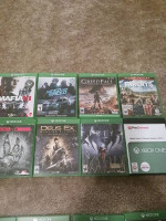 Xbox one with 30 games
