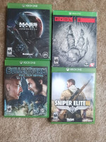 Xbox one with 30 games