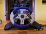 Playstation MC2 MicroCon Racing Wheel and Pedal (like new)