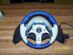 Playstation MC2 MicroCon Racing Wheel and Pedal (like new)