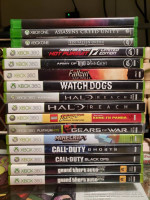 Xbox 360 and One, 2 controllers, and more