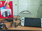 White nice Nintendo switch OLED