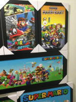 Super Mario Wall Picture Nintendo NES SNES N64 Gamecube Wii