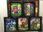 Zelda Mario Sonic 3D Picture Nintendo NES SNES N64 Gamecube Wii Sega