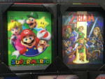 Zelda Mario Sonic 3D Picture Nintendo NES SNES N64 Gamecube Wii Sega