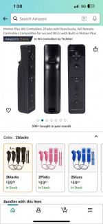 New!! Wii Controllers & Nunchucks