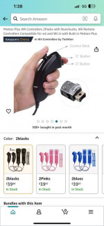 New!! Wii Controllers & Nunchucks