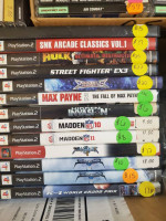 PS1 AND PS2 GAMES
