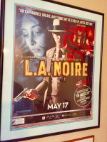 L.A. Noire / Professionally framed video game rare Poster PS3 RARE !