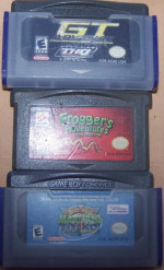 GAMEBOY ADVANCE GAME BUNDLE WITH 3 GAMES