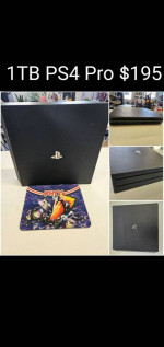 1TB Playstation 4 Pro PS4 Pro MF956601467