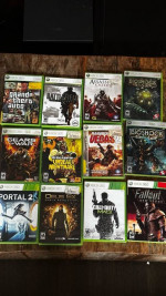OBO XBOX 360 + Games + 2 Controllers