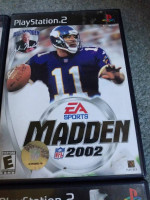 (7) PlayStation 2 Football Madden and NCAA