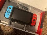 Nintendo Switch 32GB Handheld Console - Neon Red/Neon Blue (Comes W/ T